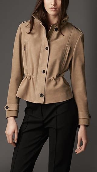 giacca pelle burberry donna|Giacche da donna di Burberry .